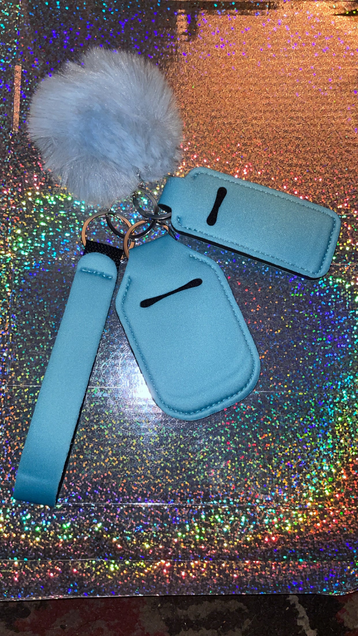 Blue Keychain