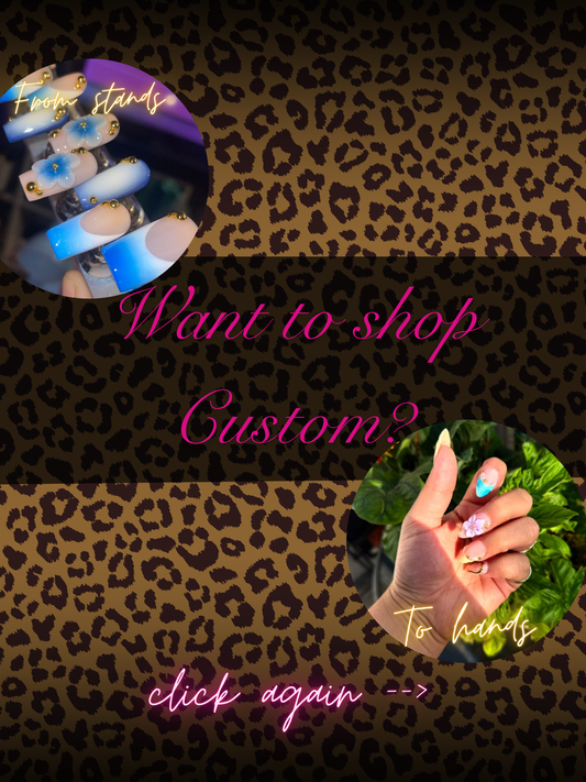 Custom press on nails