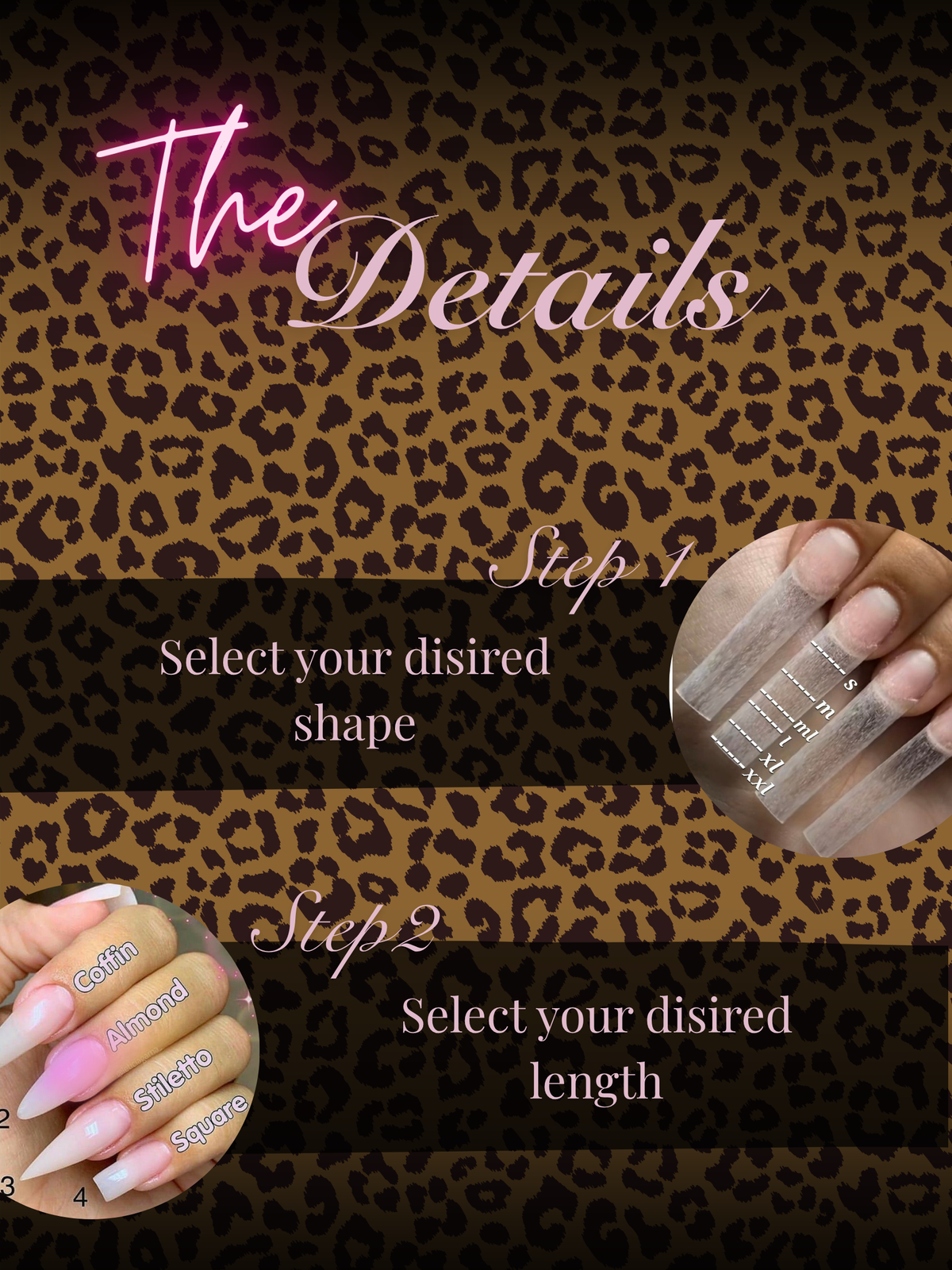 Custom press on nails
